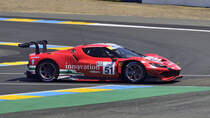 #51 Team AF Corse, Ferrari 296 GT3, Fahrer: Kei Cozzolino & Hiroshi Koizumi,  beim 8. Road to Le Mans Cup, die am 8. und 9. Juni 2023 in Le Mans, support Rennen der 24h Le Mans ausgetragen wurde. An dem Rennen nehmen Fahrzeuge der LMP3- und GT3-Kategorie teil, die in ihren jeweiligen Klassen antreten
