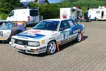 Audi 100 Quattro am 05.08.23 bei der Main Kinzig Ralley in Wächtersbach