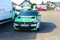 Peugeot 208 am 05.08.23 bei der Main Kinzig Ralley in Wächtersbach