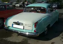 Heckansicht eines Borgward Isabella Coupes aus dem Jahr 1961. 50. Jahrestreffen der Borgward I.G. e.V. an der  Alten Dreherei  in Mülheim an der Ruhr.