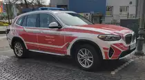 =BMW X4 der Werksfeuerwehr von GOOD YEAR FULDA, 04-2023