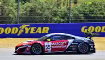#55 Honda NSX GT3 Evo22 von GMB Motorsport, Fahrer: Thomas Andersen, Simon Birch, beim 8. Road to Le Mans Cup, die am 8. und 9. Juni 2023 in Le Mans, support Rennen der 24h Le Mans ausgetragen wurde.
