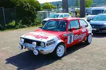 VW Golf 2 am 05.08.23 bei der Main Kinzig Ralley in Wächtersbach