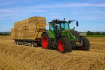 LU Norbert Mäser Fendt Vario 724 am 11.08.23 bei Florstadt in der Wetterau