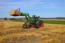 LU Norbert Mäser Fendt Vario 722 am 11.08.23 bei Florstadt in der Wetterau