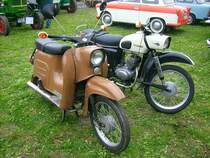 Simson KR51/2 und ES150 beim Oldtimertreffen des ADMV Grnhain