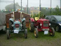Eicher und HELA Schleper beim Oldtimertreffen in Grnhain