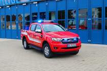 Feuerwehr Pfungstadt Ford Ranger PKW (Florian Pfungstadt 1-16-2) am 12.08.23 bei einen Fototermin. Danke für das tolle Shooting