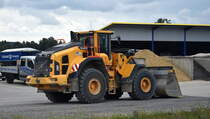Ein VOLVO L150H Radlader, 31.08.23 Nordsachsen.