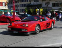 Ferrari Testarossa am Ferrari-Treffen 2023 in Aarberg am 2023.08.20