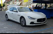 Maserati am Ferrari-Treffen 2023 in Aarberg am 2023.08.20