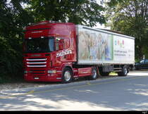 Scania R 620 Sattelschlepper in Aarberg am 2023.08.20