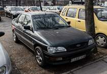 Diesen Ford Escort mk5 habe ich in März 2022 fotografiert.