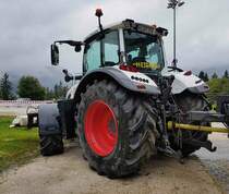 =Fendt Vario der Firma HEITAUER steht im September 2022 an der Götschenbahn