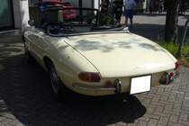 Heckansicht eines Alfa Romeo Duetto Spider 1300. 10. Saarner Oldtimer Cup am 27.08.2023 in Mülheim an der Ruhr.