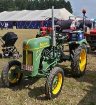 Bautz AS 120, war zum Gromperefest in Binsfeld (L) aus dem belgischen Grenzgebiet angereist. 03.09.2023