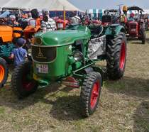 Deutz D 40, war zum Gromperefest in Binsfeld (L) angereist. 03.09.2023