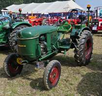 Deutz D 15, F1L 712, gesehen beim Gromperefest in Binsfeld (L). 03.09.2023