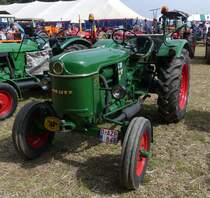 Deutz D 30S, F2L 812, Type S2F, aufgenommen beim Gromperefest in Binsfeld (L). 03.09.2023