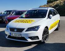 =Seat Leon von  chiccodoro , gesehen auf der Roßfeldhochstrasse, 09-2022
