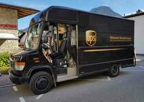 =MB Vario von UPS auf Zustelltour in Berchtesgaden, 09-2022 