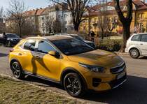 Kia XCeed in QuantumYellow. Foto: März, 2023.
