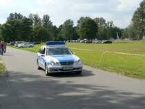 OSL-3195, modernes Polizeifahrzeug aus dem Bereich Oberspreewald-Lausitz in Brandenburg. 4.8.2007