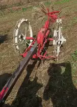 Kartoffelroder Lanz LK 30, stand zum Vorführen der Kartoffelernte beim Gromperefest in Binsfeld (L) bereit. 03.09.20234