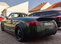 Rückansicht: Audi Tt Roadster, der ersten Generation. Foto: März, 2023.