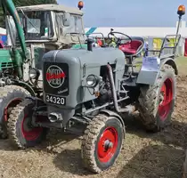 Eicher L28, Bj 1954, 2 Zyl. Gesehen beim Gromperefest in Binsfeld (L). 03.09.2023