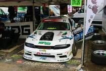 Nissan Skyline R33 am 17.08.23 beim Iron Drift King in Ferropolis bei Leipzig