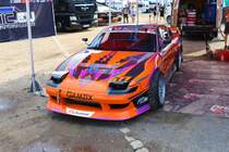 Nissan S13 am 17.08.23 beim Iron Drift King in Ferropolis bei Leipzig
