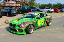 Drift Masters European BMW M4 am 17.08.23 beim Iron Drift King in Ferropolis bei Leipzig