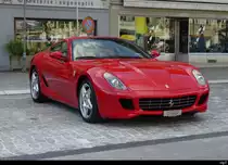 Ferrari 599GTB am Ferrari-Treffen 2023 in Aarberg am 2023.08.20