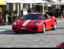 Ferrari Challenge Stradale am Ferrari-Treffen 2023 in Aarberg am 2023.08.20
