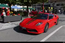Ferrari F 430 am Ferrari-Treffen 2023 in Aarberg am 2023.08.20