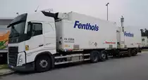 =Volvo FH 460-Hängerzug von FENTHOLS (Teil der RABEN-Group), 09-2022