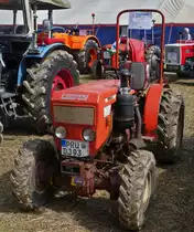 Krieger KS 50A, Schmalspur, 50 Ps, 3 Zyl, Bj 1979, war zum Gromperefest in Binsfeld (L) gekommen. 03.09.2023