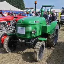 Steyr Diesel, Bj 1951, aufgenommen beim Gromperefest in Binsfeld (L). 03.09.2023