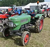 Fendt Farmer 2, Bj 1962, 3 Zyl,  aufgenommen beim Gromperefest in Binsfeld (L). 03.09.2023