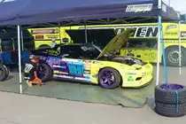 Nissan S13 am 17.08.23 beim Iron Drift King in Ferropolis bei Leipzig