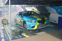 Drift Masters European Championchip BMW M2 am 17.08.23 beim Iron Drift King in Ferropolis bei Leipzig