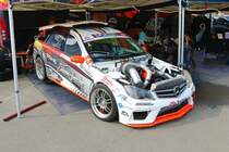 Drift Masters European Championship Mercedes Benz C-Klasse am 17.08.23 beim Iron Drift King in Ferropolis bei Leipzig