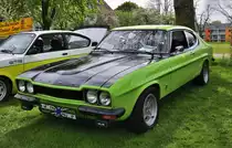 Ford Capri I, zu Gast auf beim Oldtimertreffen, Frühlingserwachen am Sportcentrum Loherhof Geilenkirchen , 1.Mai 2023