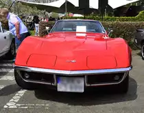 Chorvette C3 Stingray , zu Gast auf beim Oldtimertreffen, Frühlingserwachen am Sportcentrum Loherhof Geilenkirchen , 1.Mai 2023