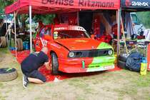 Drift Masters European Championchip BMW M3 am 17.08.23 beim Iron Drift King in Ferropolis bei Leipzig