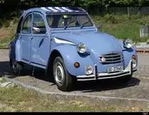 Oldtimer Citroen 2CV am Oldtimer Treffen in Wiedlisbach am 2023.08.20