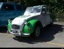 Oldtimer Citroen 2CV am Oldtimer Treffen in Wiedlisbach am 2023.08.20