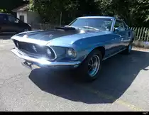 Oldtimer Ford Mustang Mach 1 am Oldtimer Treffen in Wiedlisbach am 2023.08.20