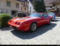 Oldtimer Pontiac TRANS AM am Oldtimer Treffen in Wiedlisbach am 2023.08.20